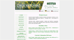 Desktop Screenshot of mestaning.cz